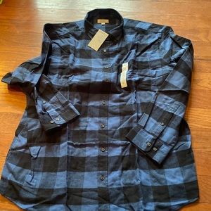Croft & Barrow XXL flannel NWT